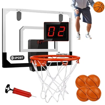Mini Basketballkorb für Zimmer mit Ball Tür Basketballkorb Kinder Basketball Set - Bild 1 von 4