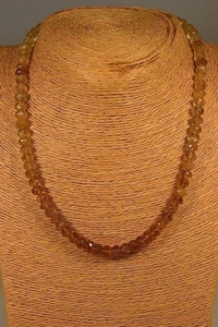 IMPERIAL TOPAS Kette Collier 218ct.!! Edelstein Schmuck Halskette Heilstein NEU! - Bild 1 von 4