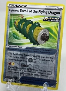 Rapid Strike Scroll of the Flying Dragon Evolving Skies #153/203 UC Rev Holo LP - Picture 1 of 3