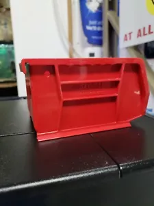 Plastic Storage Bins, 4-1/8 x 5-3/8 x 3 Red Heavy Duty (Global Industrial) - Picture 1 of 6