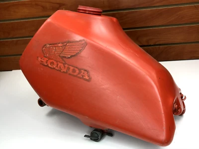 81 82 Honda XR 250 500 XR250 XR500 OEM Gas Fuel Tank Canister Petrol Petcock - Image 1 of 4