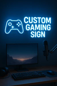 Custom Business Neon Sign Personalized LED Light for Office,Storefront,Game Room - Picture 1 of 16