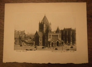 Boston Trinity Church, Phillips Brooks, Anfang 20. Jahrhundert, Autos - Bild 1 von 3