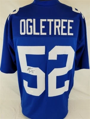 Alec Ogletree Signed New York Giants Jersey (JSA COA) All Pro Linebacker - Image 1 of 4