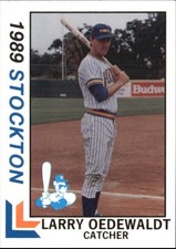 1989 Stockton Ports Best #15 Larry Oedewaldt