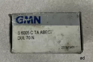 GMN S-6005-C-TA-ABEC7 DUL 70N Angular Contact Bearing Set (1 SET OF 2) - Picture 1 of 5