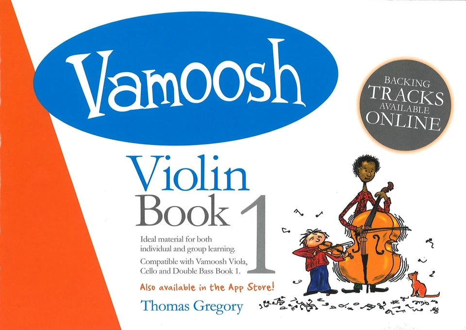 VAMOOSH VIOLIN Book 1 Gregory + Online Audio* - Image 1 of 1
