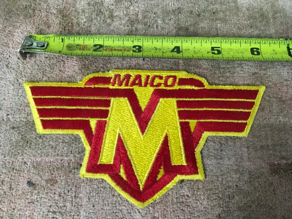 Parche de tela Maico 125 250 400 440 Maico NUEVO de colección Ahrma MX Calvmx Foto 1 de 1