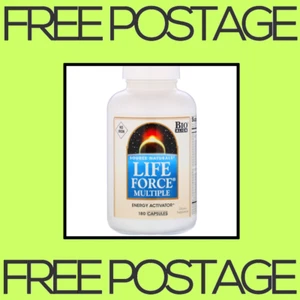 NEW Source Naturals, Life Force Multiple, No Iron - 180 Capsules FREE SHIPPING - Picture 1 of 2