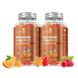 Multivitamine - 240 Gummibärchen - Omega 3 6 9 - Immunsystem - Knochen & Gelenke - Bild 1 von 11