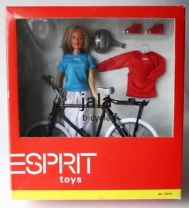RARE VINTAGE 90'S ESPRIT TOYS JALA BICYCLE DOLL REMUS 74010 NEW ! - Picture 1 of 6