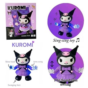 Kuromi Action Figure Dance Super Hero Robot Toy Dancing Music Lights Kids Gift - Picture 1 of 15