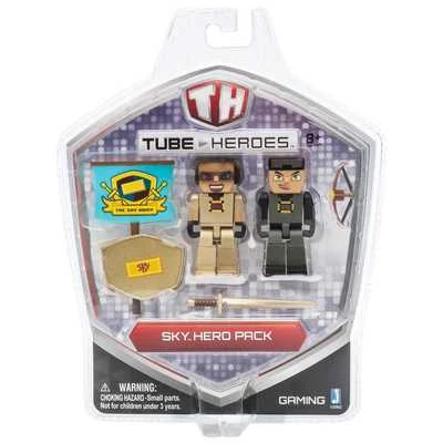 TUBE HEROES --SKY--HERO PACK FIGURE SET W/ Accessories New. - Image 1 of 3