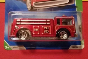 RARO BOMBEO DE CAMIÓN DE BOMBEROS PARA COMEDORES DE INCENDIOS #09 * BÚSQUEDA DEL TESORO 2010 * HOT WHEELS - Imagen 1 de 2