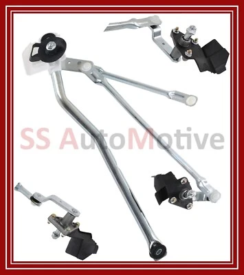 FOR NISSAN MICRA K12 WIPER ARM LINKAGE FRONT WINDSCREEN W/O MOTOR RHD 2003-2010 - Image 1 of 4