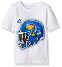 Outerstuff NCAA Kansas Jayhawks Children Boys 2017 Helmet Short Sleeve Tee, 2...