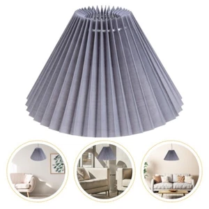 Lamp Cover Table Lamp Pleat Lamp Shade Pleated Cloth Lampshade - Picture 1 of 12