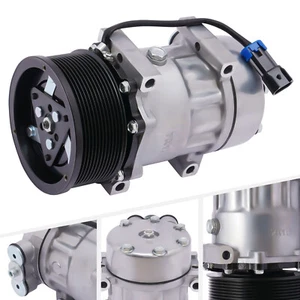 F69-6003-151 compatible con compresor de aire acondicionado Peterbilt 388 2008 2009 2010 F696003151 - Imagen 1 de 12