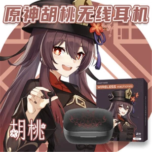 Auriculares Intrauditivos Bluetooth Inalámbricos Genshin Impact Hu Tao Anime Regalo de Navidad - Imagen 1 de 17