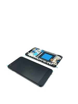 Display LCD originale LG Google Nexus 5X H790 cornice touch screen vetro nero - Immagine 1 di 2
