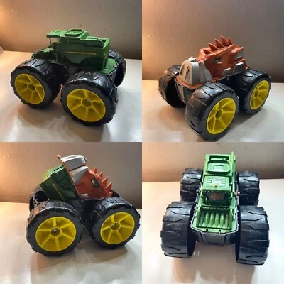 John Deere  Trucks Monster Treads Super Flippers Boar Scale Combine Htf - Image 1 of 4