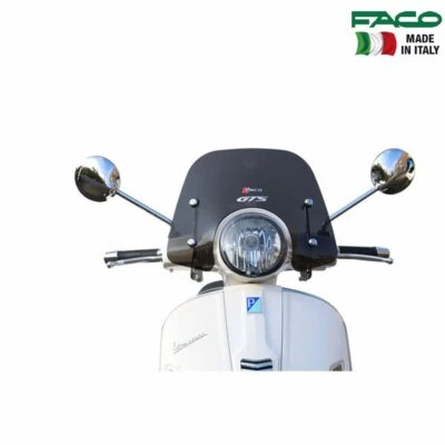FACO 28385 CUPOLINO ODT FUME CON ASTE PIAGGIO FOR VESPA GTS SUPER 125 2009-2016 - Immagine 1 di 2