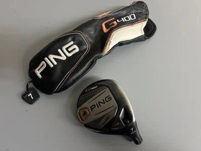PING G400 7W 20.5 Fairway Wood HEAD ONLY Right Handed Used Japan C703 - Image 1 of 4
