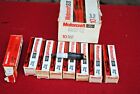 MOTORCRSFT AWSF42 SPARK PLUGS SET OF 8 IN ORIGINAL BOXES FORD V8 CARS &amp; TRUCKS