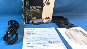 Sony NW-E407 1gb Blue Digital Walkman mp3 player - Picture 1 of 12