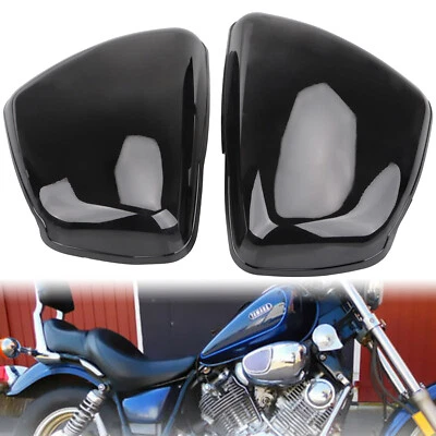 Battery Side Fairing Covers For Yamaha Virago 1000 1100 700 750 XV750/XV1000 Foto 1 de 4