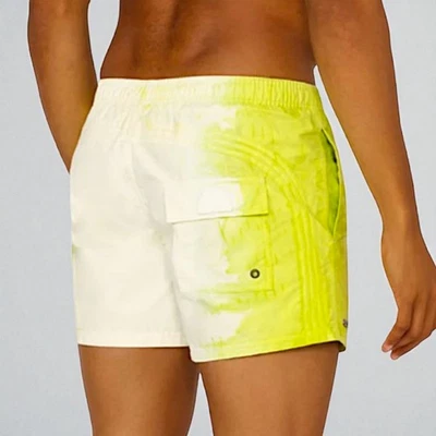 Sundek Golden Wave Special Edition tie dye swim trunks in Avocado men's M NWT - Image 1 of 4