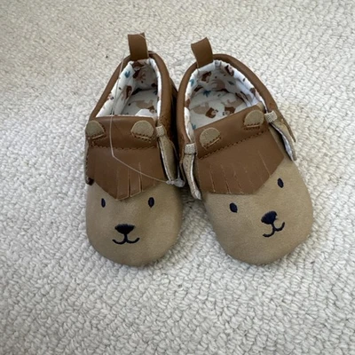 New Boys Child of Mine by Carter's Brown Dog Slip-On Shoes 3-6 m - Image 1 of 4
