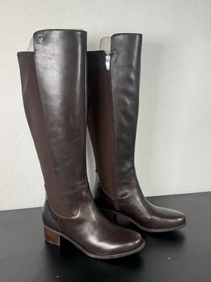 Botas hasta la rodilla de cuero marrón Marc Fisher talla 5 nuevas  Foto 1 de 4