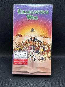 Charlotte's Web VHS 1993 Sealed Promo Mcdonald's Watermark 1993 NEW - Picture 1 of 6