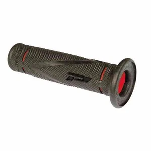 Manoplas Racing Progrip 838 DUAL DENSITY ROJO Ø MM 22-25 LONGITUD MM 122 OPEN - Imagen 1 de 4