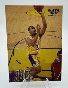 1996-97 Fleer European Derek Fisher Rookie Los Angeles Lakers #234 - Bild 1 von 2