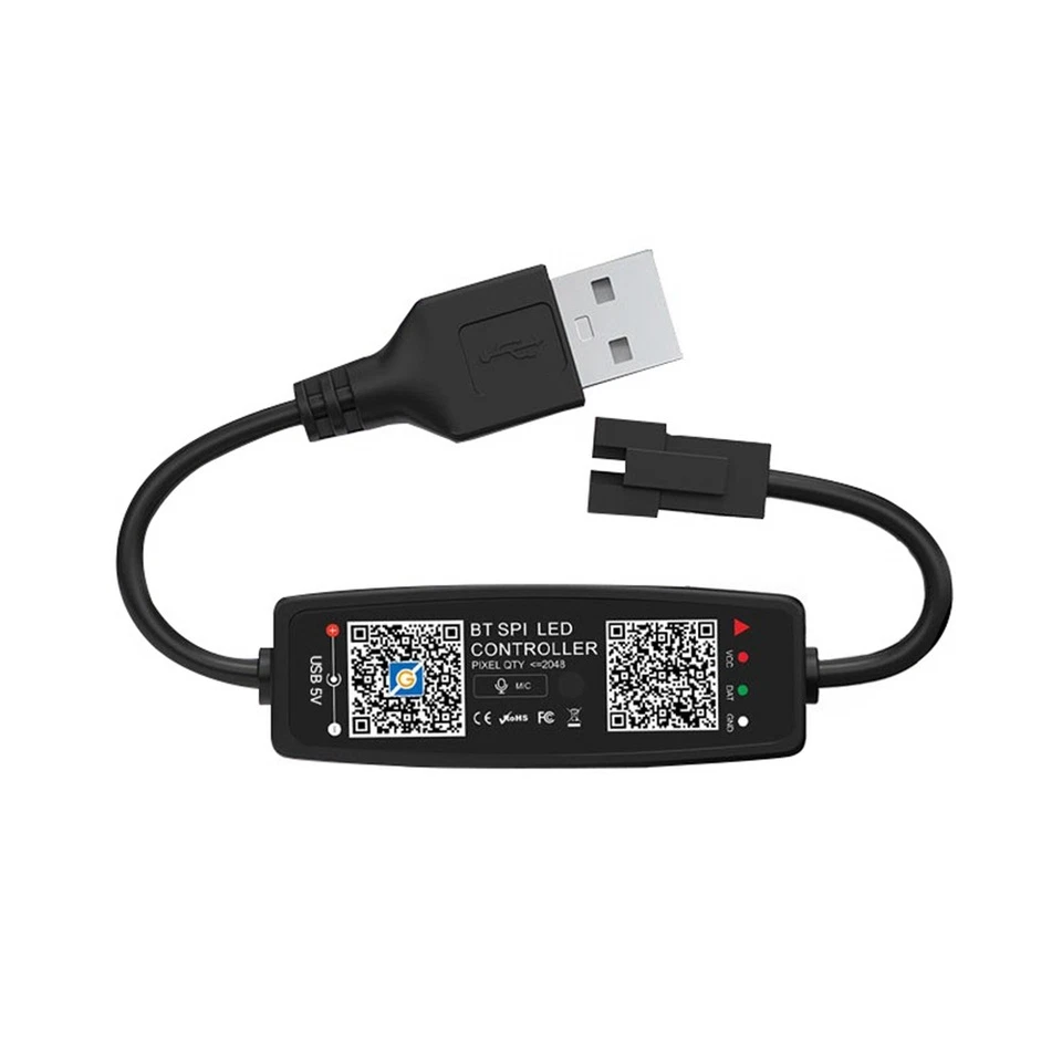 WS2812B LED Controller Bluetooth APP Controllo Musica Controller per SK68126412 - Immagine 1 di 1