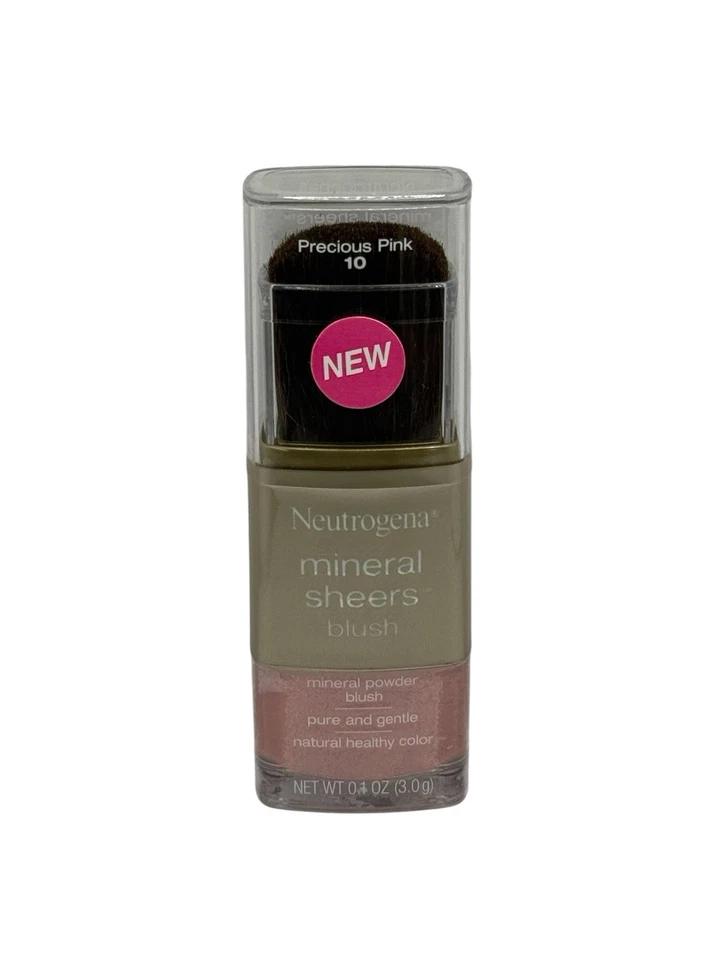 Rubor en polvo transparente mineral Neutrogena ~ #10 rosa precioso RARO - DIFÍCIL DE ENCONTRAR Foto 1 de 2