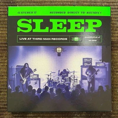 Sleep Live At Third Man Records Vault Package 39 4LP w/ POSTER + PATCH - Image 1 of 4