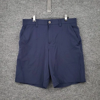 Southern Tide brrr Shorts Men 33 Blue Flat Front Golf Performance Casual Stretch - Image 1 of 4