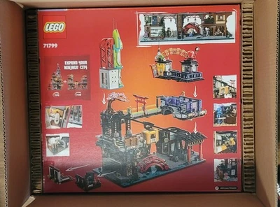 LEGO 71799 NINJAGO: Ninjago City Markets 🌇 NEW | SEALED | RETIRED | FREE SHIP! - Image 1 of 2