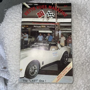 Vette Vues Corvette Magazine Vol 10 #4 October 1981 Auto Enthusiast - Picture 1 of 4