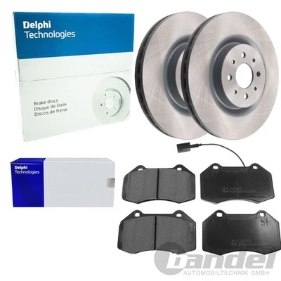 DELPHI Dischi Freno 305mm + Pastiglie Anteriori Adatto A per Alfa Romeo Mito 955 - Immagine 1 di 3