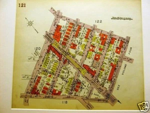 Mapa Brooklyn 1929 Boro Park / Flatbush impresión artística mate - Imagen 1 de 4