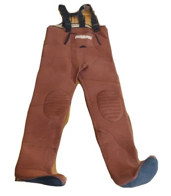 Hodgman Lakestream Men's Neoprene Waders Size MS Comfort Plus Brown Fishing CLO - Image 1 of 4