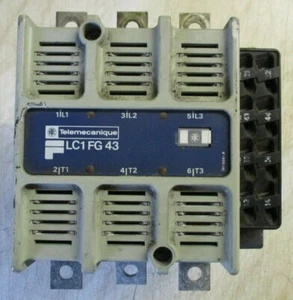 TELEMECANIQUE LC1 FG 43 LC1FG43 WITH LA1 F 311 LA1F311 & LX1 FG 110 LX1FG110. - Picture 1 of 9