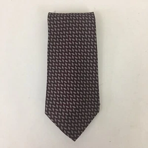 Rothmans's Union Square Diamond Burgundy Kleid Vollseide Herren Krawatte 0024 - Bild 1 von 5