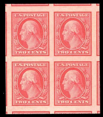 MOMEN: US STAMPS #384 BLOCK OF 4 MINT OG NH GEM JUMBO LOT #71992 - Image 1 of 3