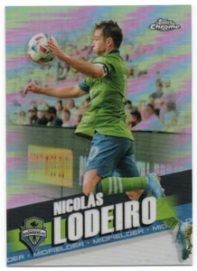 2022 Topps Chrome MLS Refractors #10 Nicolas Lodeiro Seattle Sounders FC - Imagen 1 de 1