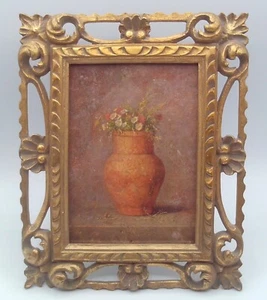 Cornice vintage intagliata colore oro ornata 8" x 10" adatta per foto 5" x 7" - Taiwan - Foto 1 di 7